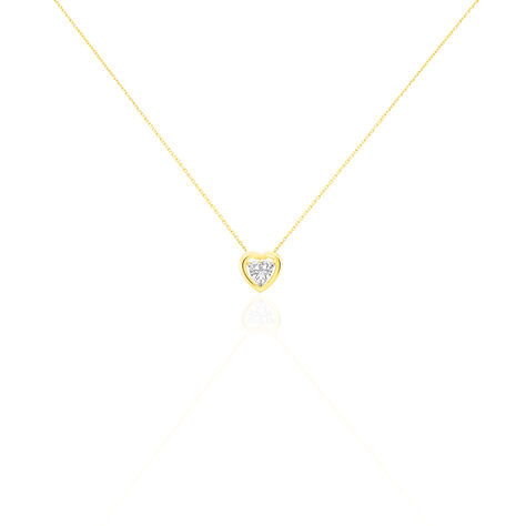 Collier Anastasy Or Jaune Oxyde De Zirconium - Colliers avec pierres Femme | Marc Orian