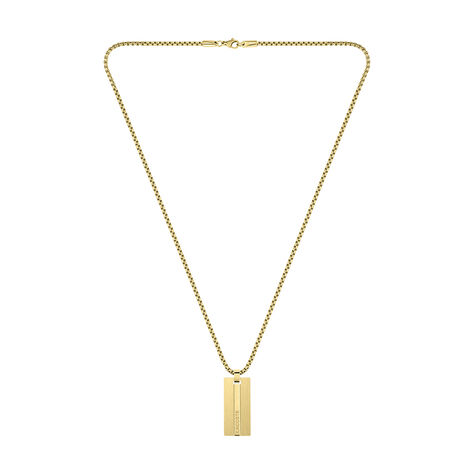 Collier Lacoste Adventurer Acier Jaune - Bijoux Homme | Marc Orian