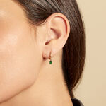Cr&eacute;oles Vasily Or Jaune Emeraude - Boucles d'oreilles mariage Femme | Marc Orian