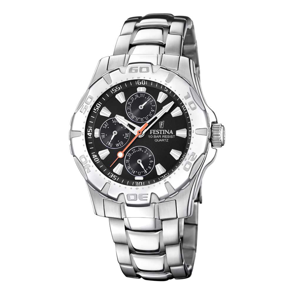 Montre Festina Multifonctions Noir - Montres étanches Homme | Marc Orian
