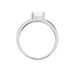 Bague Priscillienne Argent Blanc Oxyde De Zirconium - Solitaires Femme | Marc Orian