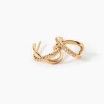 Cr&eacute;oles Rohana Plaqu&eacute; Or Jaune Oxyde De Zirconium - Cr&eacute;oles Femme | Marc Orian