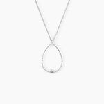 Collier Inez Argent Blanc Oxyde De Zirconium - Colliers avec pierres Femme | Marc Orian