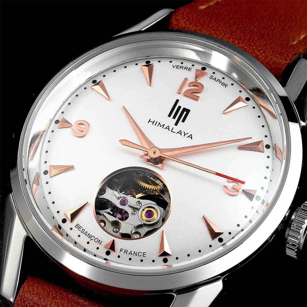 Montre Lip Himalaya C&oelig;ur Battant Argent&eacute; - Montres automatiques Femme | Marc Orian