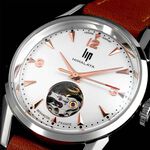 Montre Lip Himalaya C&oelig;ur Battant Argent&eacute; - Montres automatiques Femme | Marc Orian