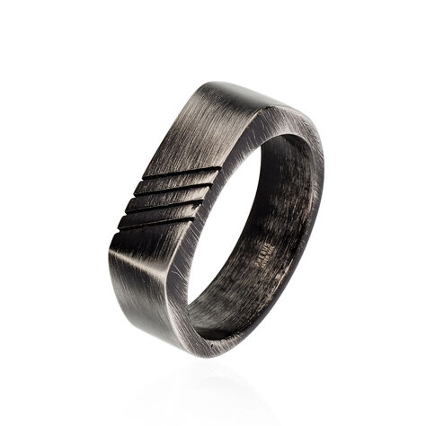 Chevalière Kelssy Acier Gris - Bijoux fantaisie Homme | Marc Orian