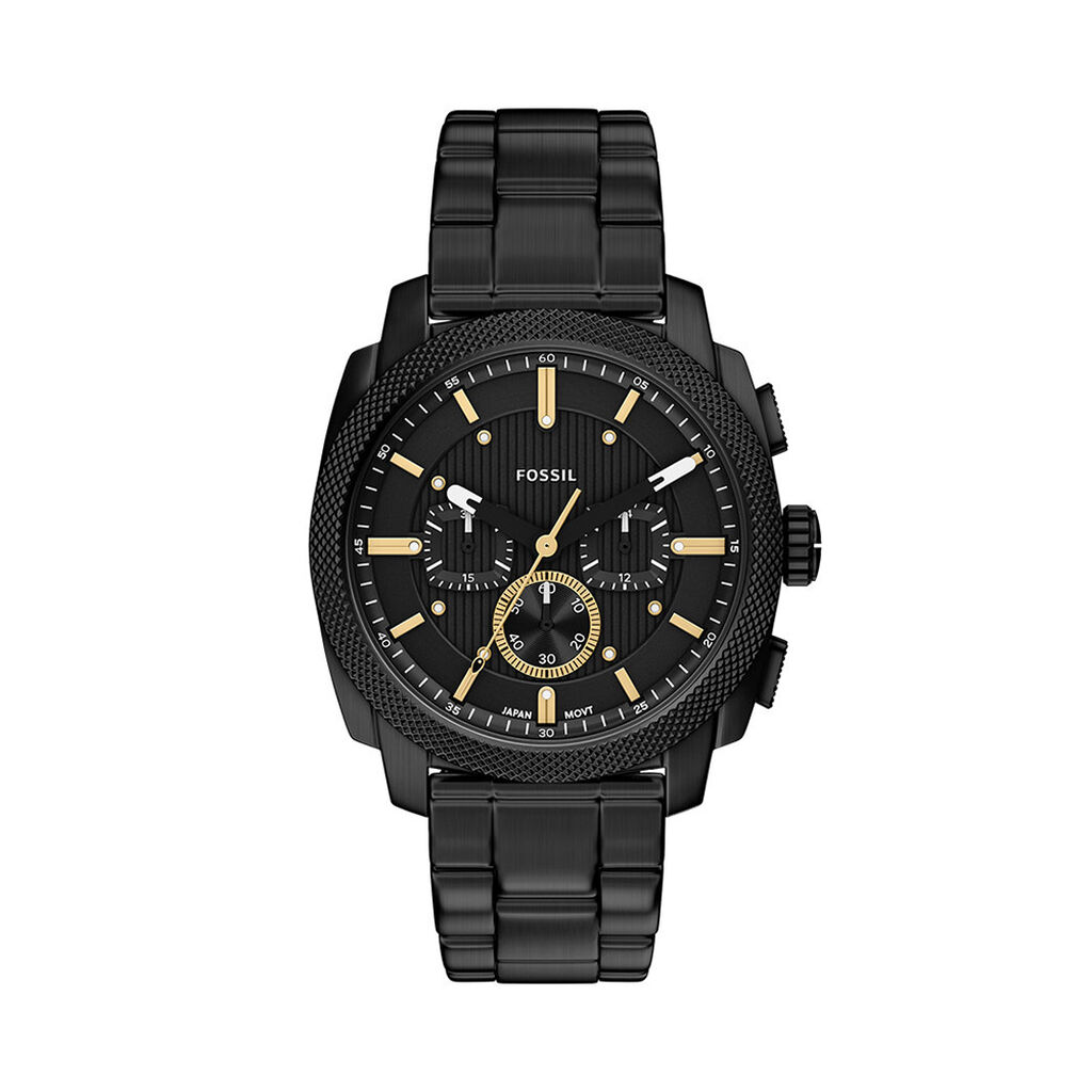 Montre Fossil Machine Noir - Montres &eacute;tanches Homme | Marc Orian