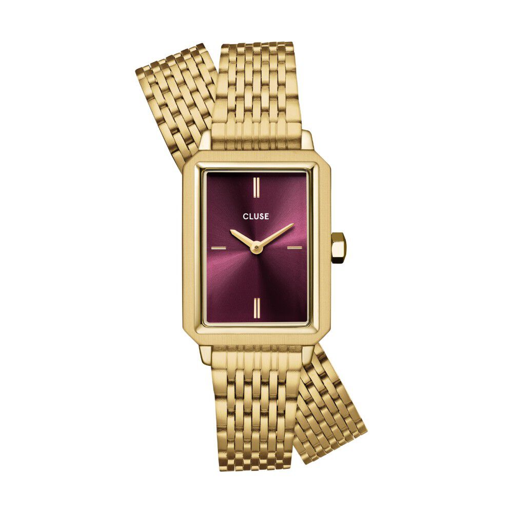 Montre Cluse Fluette Bordeaux - Montres &eacute;tanches Femme | Marc Orian