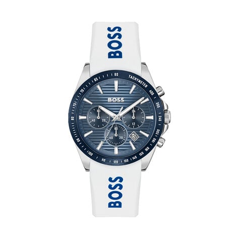 Montre Boss Strike Chrono Bleu - Fête des pères Homme | Marc Orian
