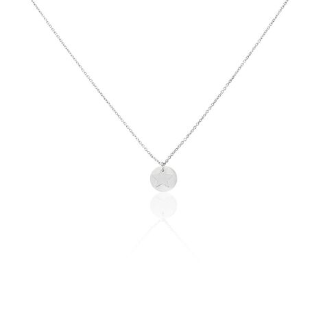 Collier Argent Blanc Pierine Nacre - Colliers Femme | Marc Orian
