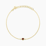 Bracelet Poem Argent Jaune Tourmaline - Bracelets fantaisie Femme | Marc Orian