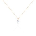 Collier Micheline Or Bicolore Oxyde De Zirconium - Colliers avec pierres Femme | Marc Orian