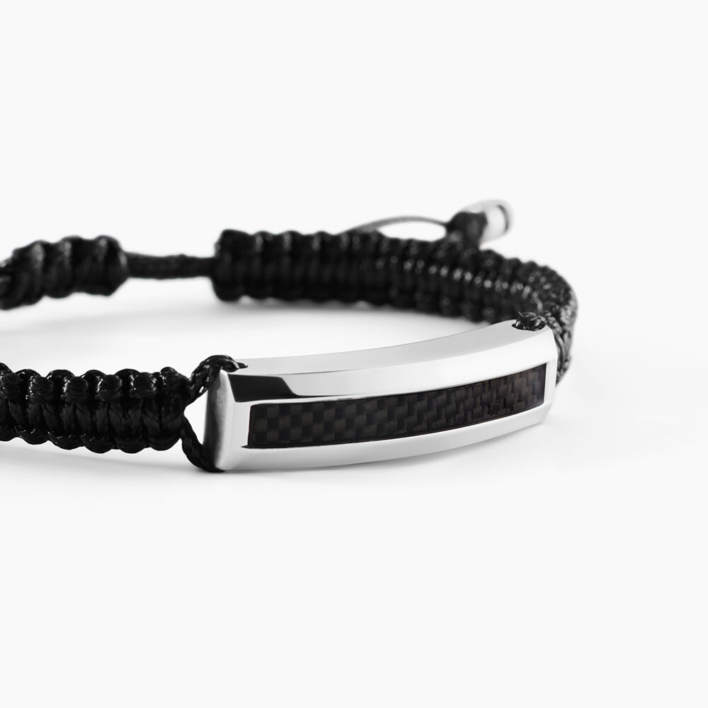 Bracelet Phebus Him Eliasse Acier Blanc - Bracelets cordons Homme | Marc Orian