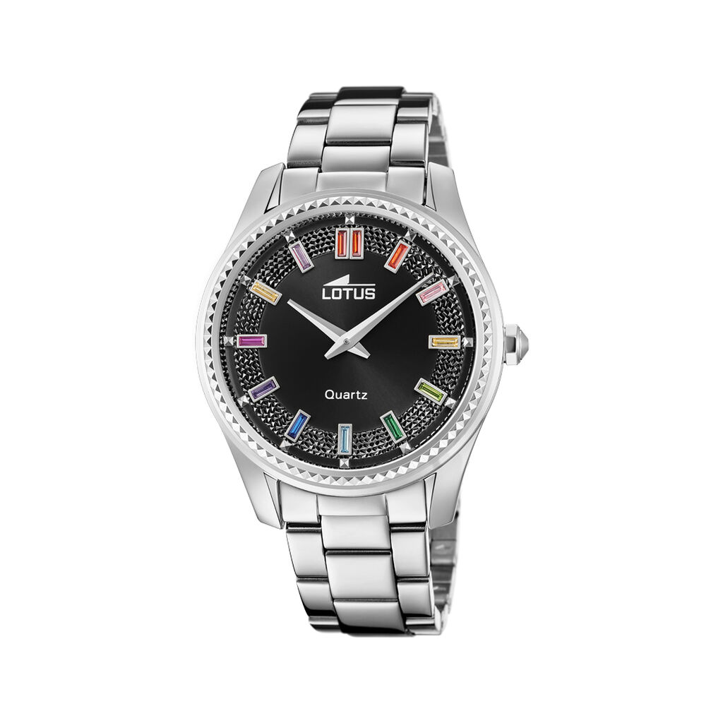 Montre Lotus Bliss Noir - Montres &eacute;tanches Femme | Marc Orian
