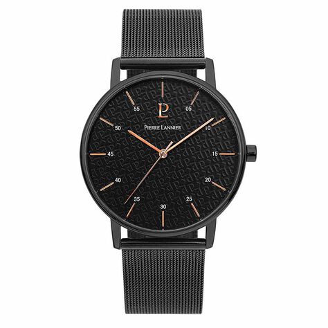 Montre Pierre Lannier Collection Cityline Noir - Montres &eacute;tanches Homme | Marc Orian