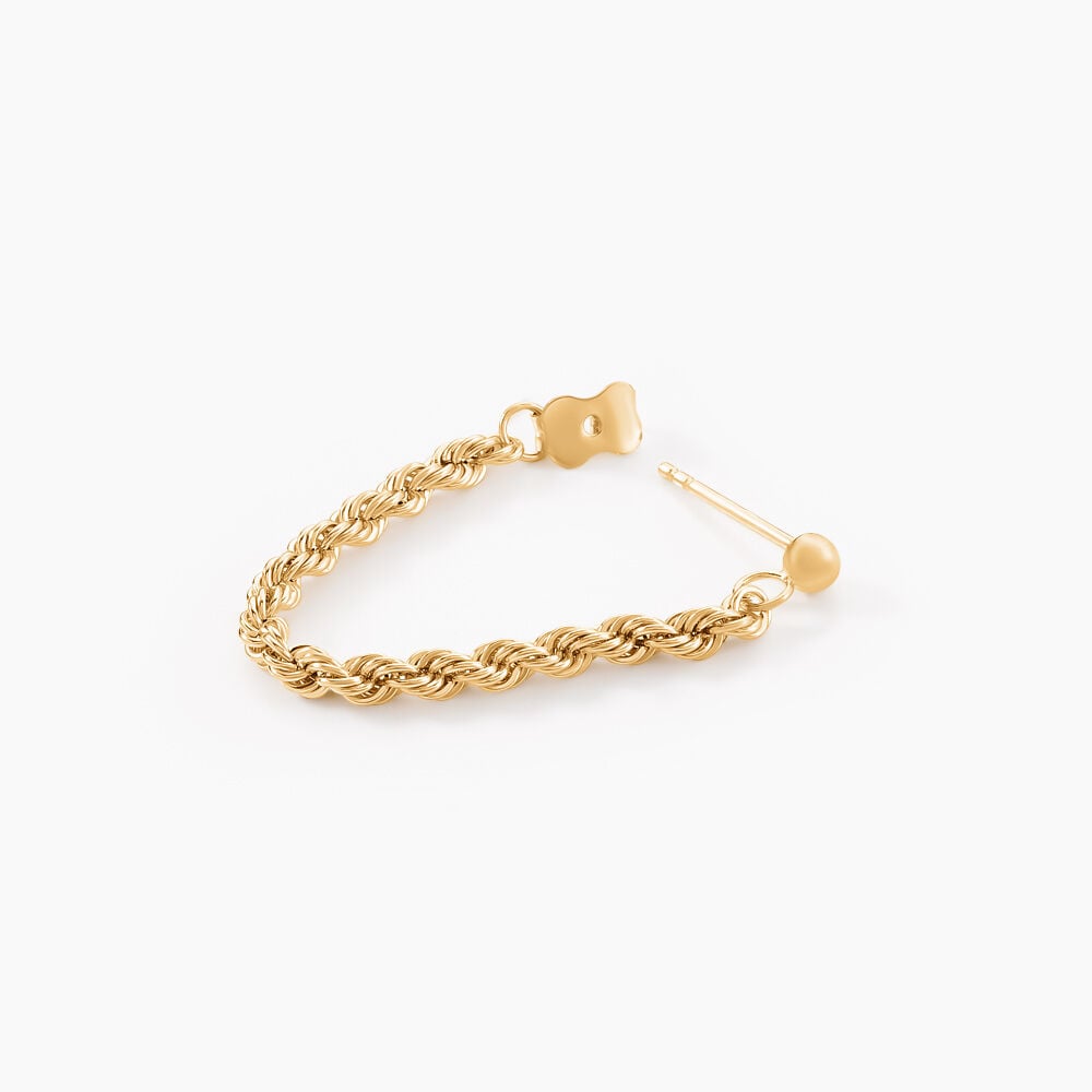 Boucles D'oreilles Pendantes Jerry Or Jaune - Pendantes Femme | Marc Orian