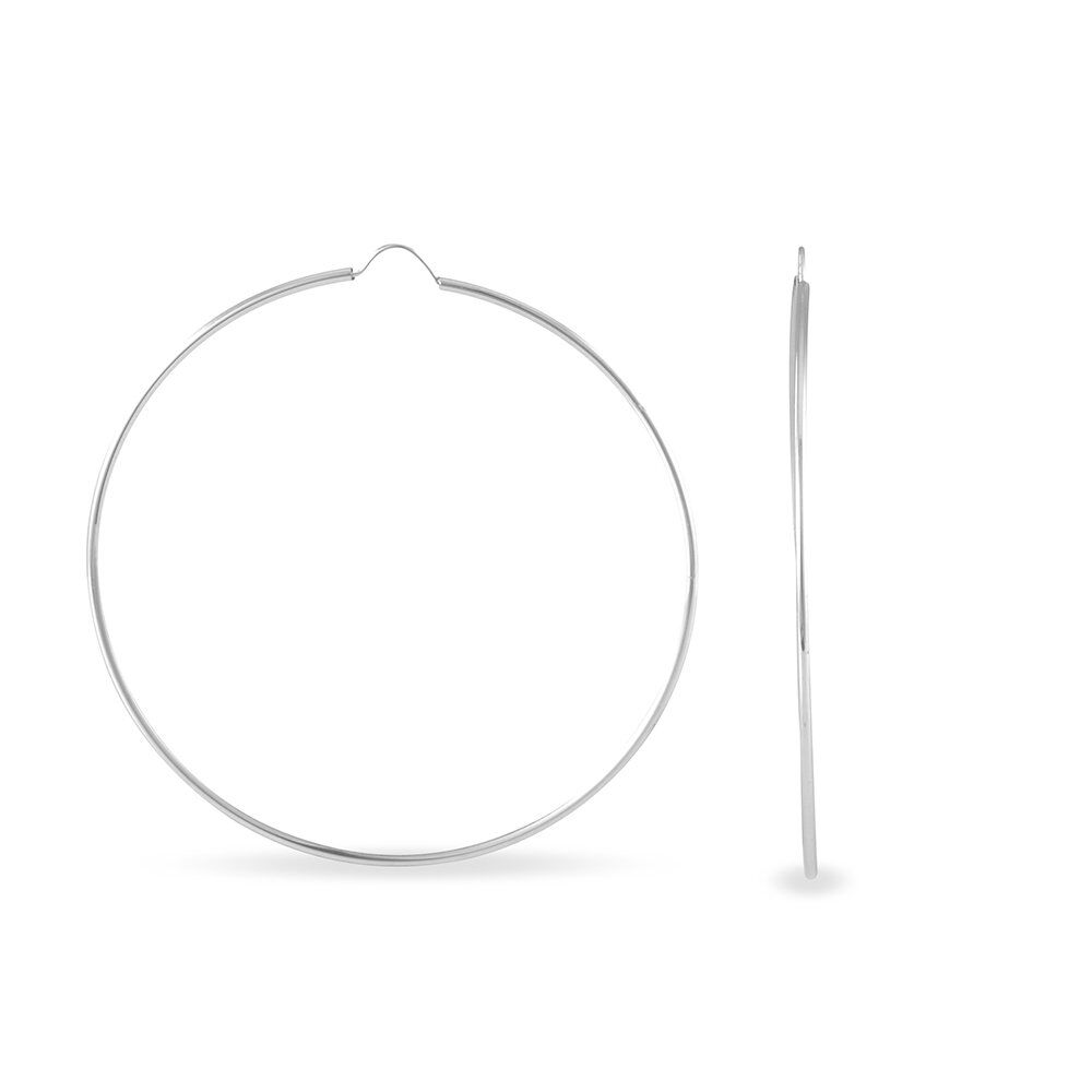 Cr&eacute;oles Dominae Or Blanc - Grosses cr&eacute;oles Femme | Marc Orian