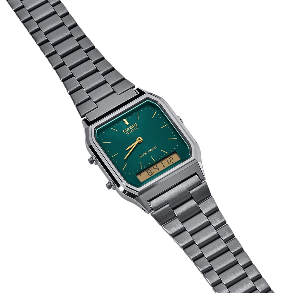 Montre Casio Collection Vert - Montres &eacute;tanches Unisex | Marc Orian