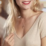 Collier Ophelia Argent Blanc Oxyde De Zirconium - Colliers avec pierres Femme | Marc Orian