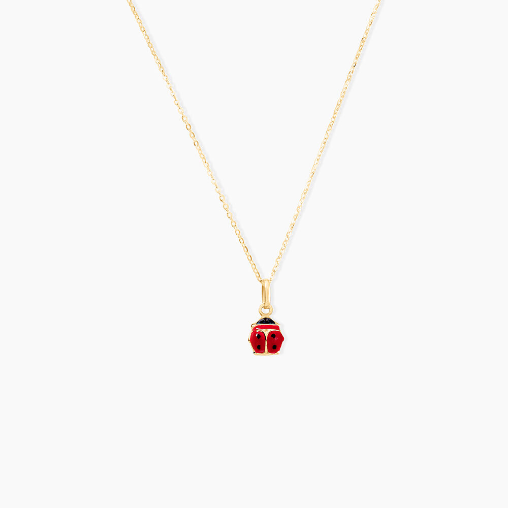 Pendentif Helidie Coccinelle Or Jaune - Pendentifs Femme | Marc Orian