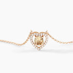 Collier Suzon Argent Rose Oxyde De Zirconium - Colliers avec pierres Femme | Marc Orian