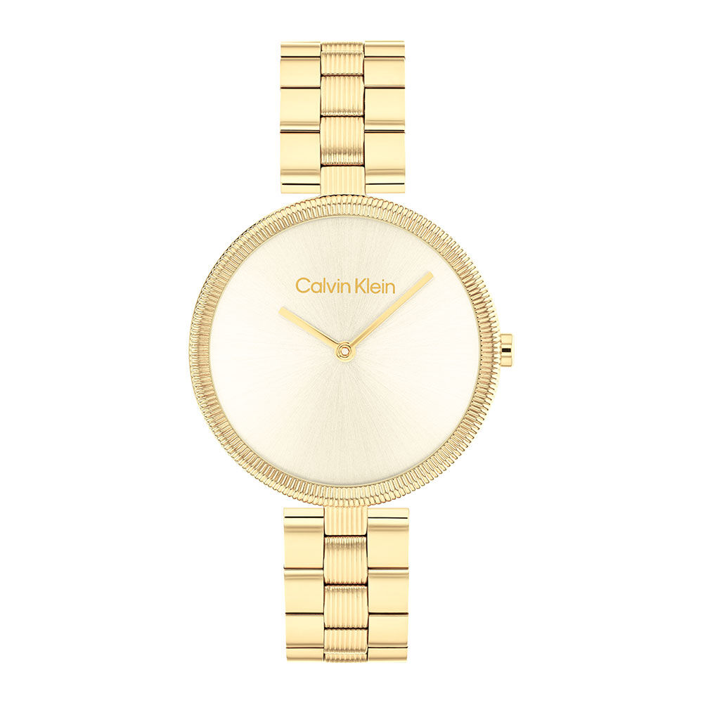 Montre Calvin Klein Gleam Doré - Montres étanches Femme | Marc Orian