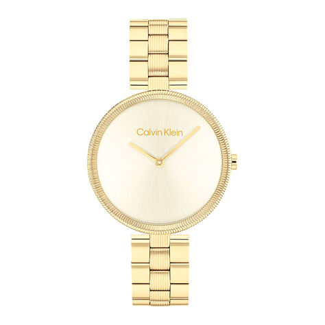 Montre Calvin Klein Gleam Doré - Montres étanches Femme | Marc Orian