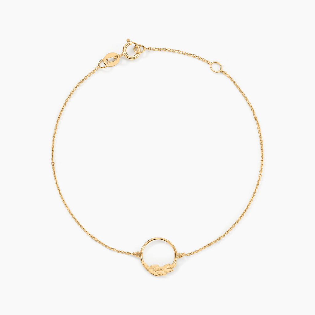 Bracelet Foliel Or Jaune - Bracelets chaînes Femme | Marc Orian
