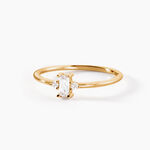 Bague Valentyne Plaque Or Jaune Oxyde De Zirconium - Bijoux fantaisie Femme | Marc Orian