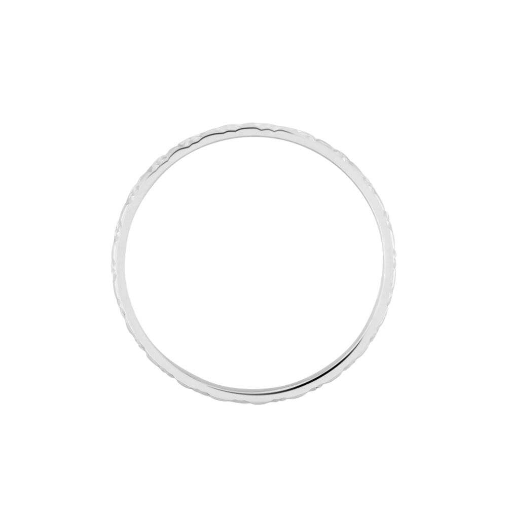 Alliance Menussa Diamantee Or Blanc - Alliances duo Unisex | Marc Orian