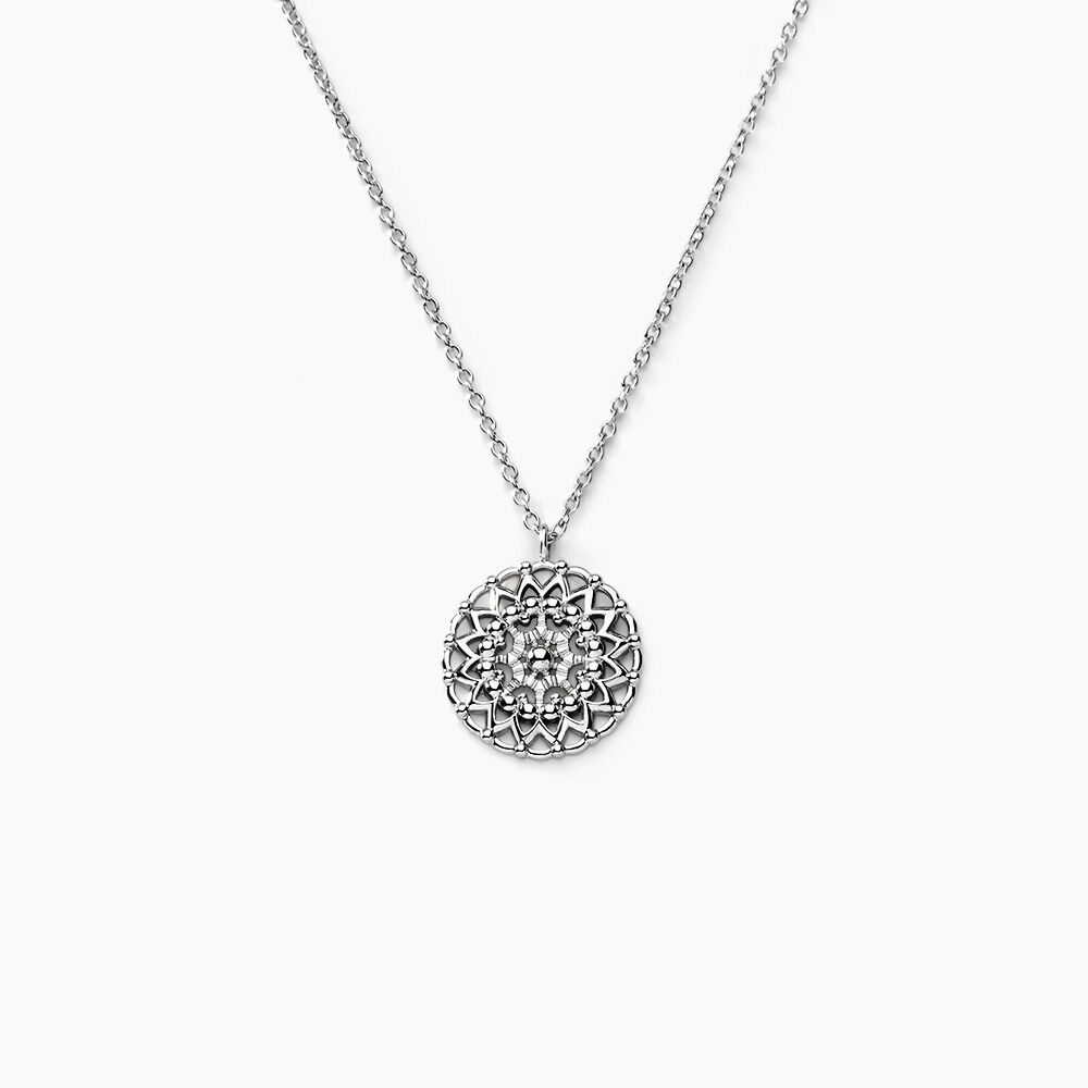 Collier Sophina Argent Blanc - Colliers ete Femme | Marc Orian