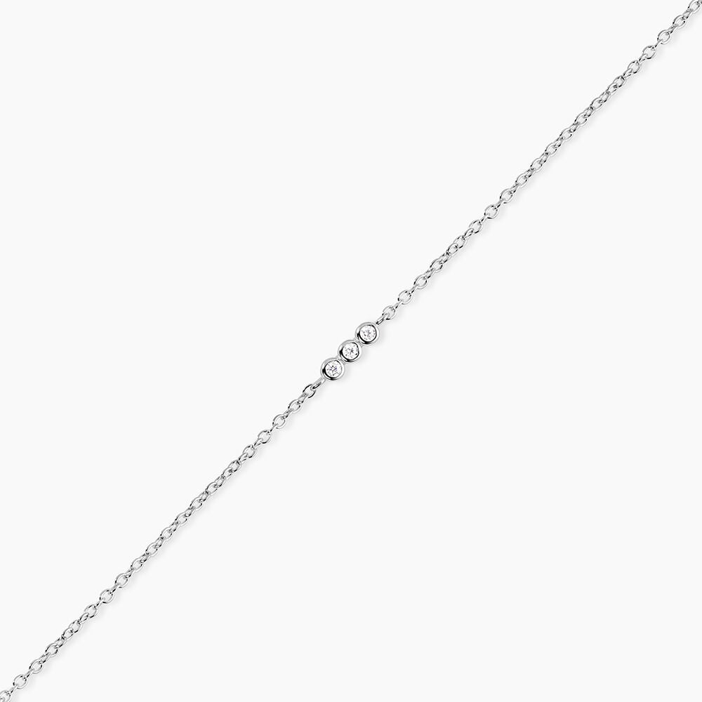 Bracelet Kaiko Argent Blanc Oxyde De Zirconium - Bracelets fantaisie Femme | Marc Orian