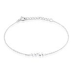 Bracelet Adonia Argent Blanc Oxyde De Zirconium - Bracelets fantaisie Femme | Marc Orian