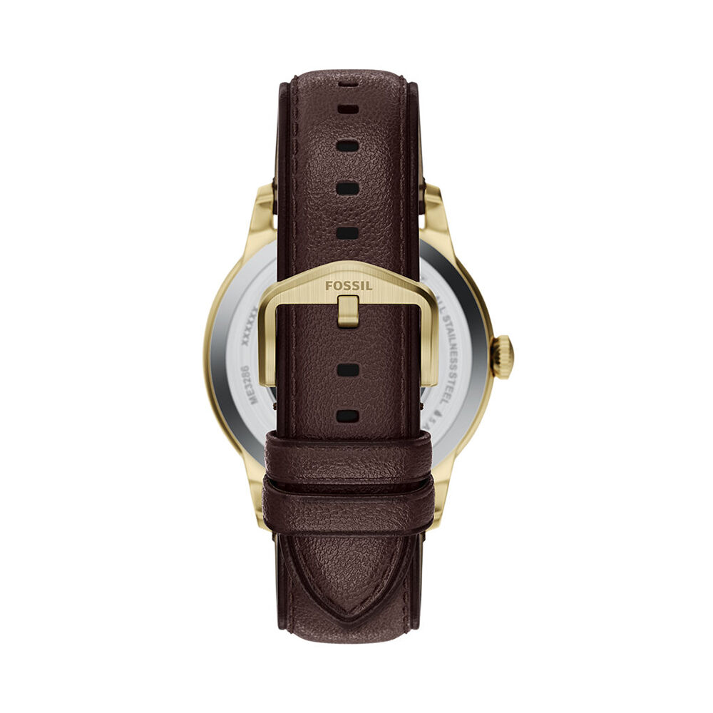 Montre Fossil Townsman C&oelig;ur Battant Marron - Montres automatiques Homme | Marc Orian