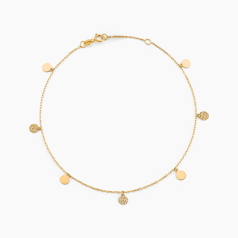 Cha&icirc;ne De Cheville Rowley Or Jaune - Chaines de cheville Femme | Marc Orian