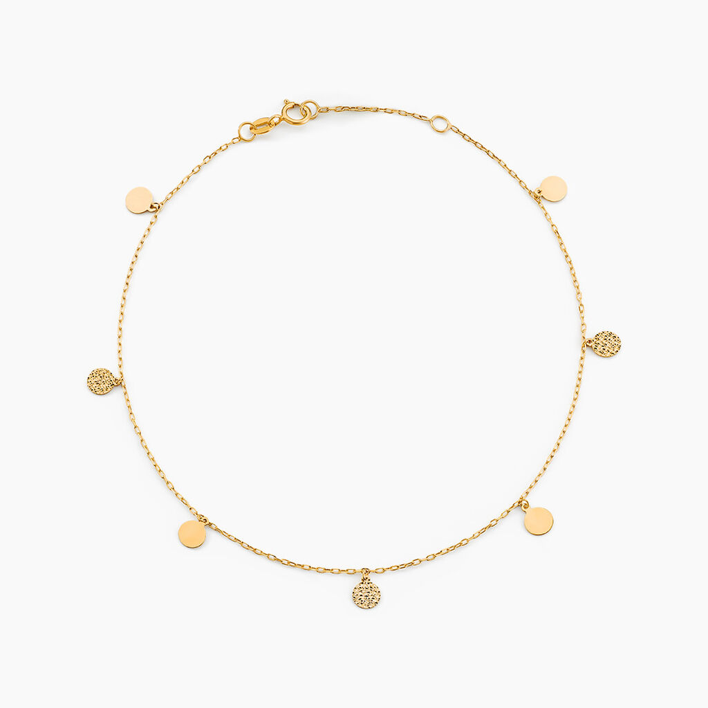 Cha&icirc;ne De Cheville Rowley Or Jaune - Chaines de cheville Femme | Marc Orian