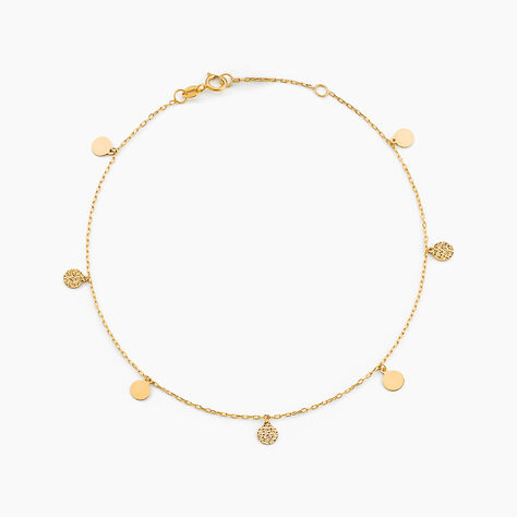 Cha&icirc;ne De Cheville Rowley Or Jaune - Chaines de cheville Femme | Marc Orian