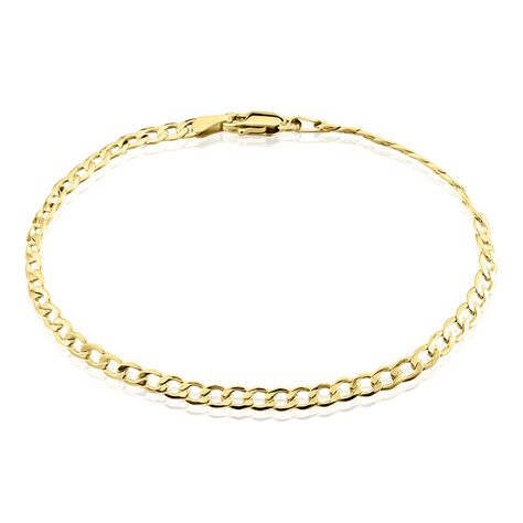 Bracelet Iris Or Jaune Maille Gourmette - Bracelets mailles Femme | Marc Orian