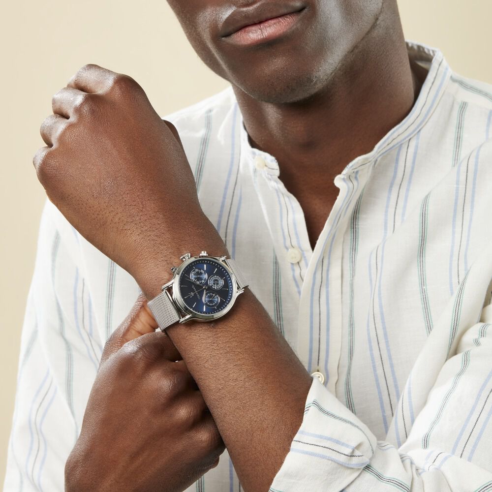 Montre Maserati Epoca Bleu - Montres classiques Homme | Marc Orian
