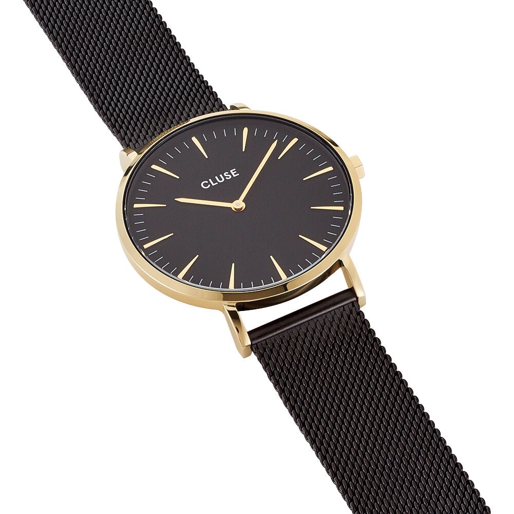 Montre Cluse Boho Chic Noir - HIMFJQN1430 • Marc Orian | Bijouterie en ligne