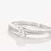 Bague Solitaire Alexandra Or Blanc Diamant - Solitaires Femme | Marc Orian