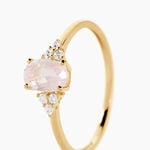 Bague Diapre Or Jaune Quartz Oxyde De Zirconium - Bagues avec pierre Femme | Marc Orian