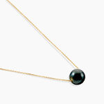 Collier Sissy Or Jaune Perle De Culture De Tahiti - Colliers avec pierres Femme | Marc Orian