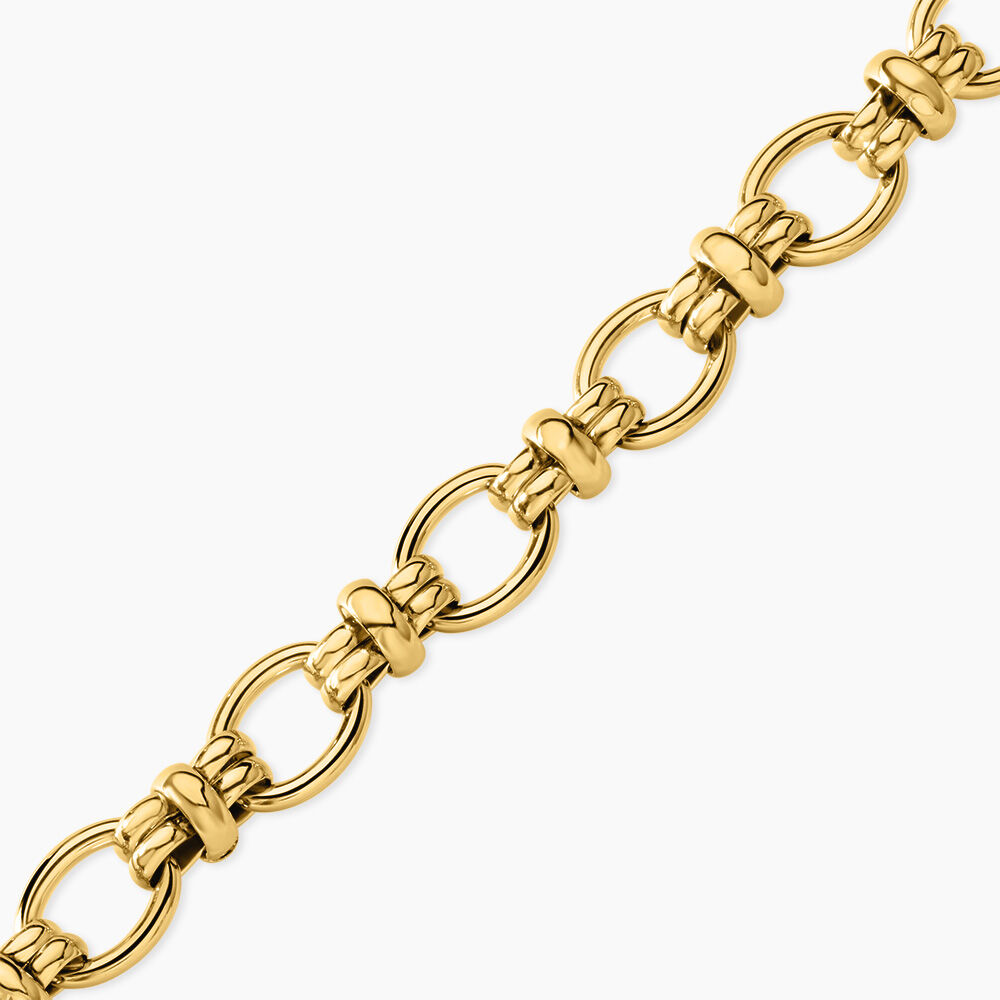 Bracelet Alixe Acier Jaune - Bracelets cha&icirc;nes Femme | Marc Orian
