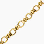 Bracelet Alixe Acier Jaune - Bracelets cha&icirc;nes Femme | Marc Orian