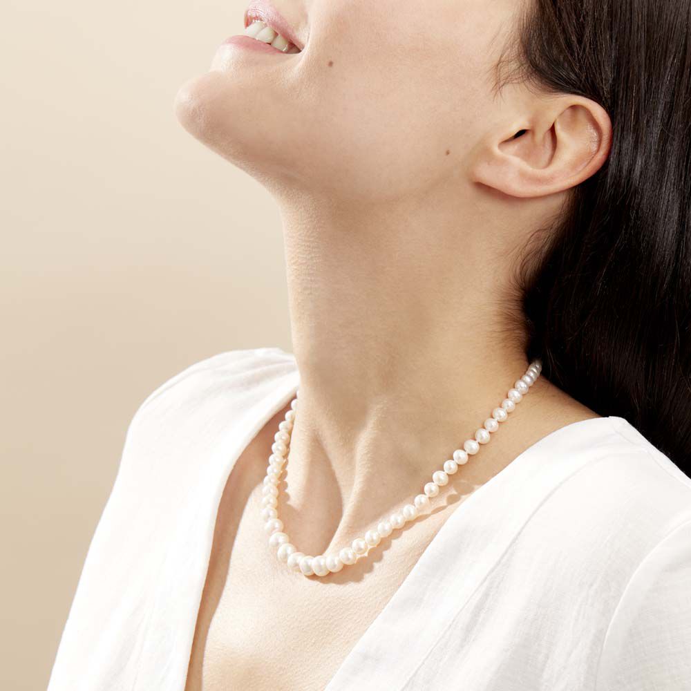 Collier Danilo Baroque Or Jaune Perle De Culture - Colliers avec pierres Femme | Marc Orian