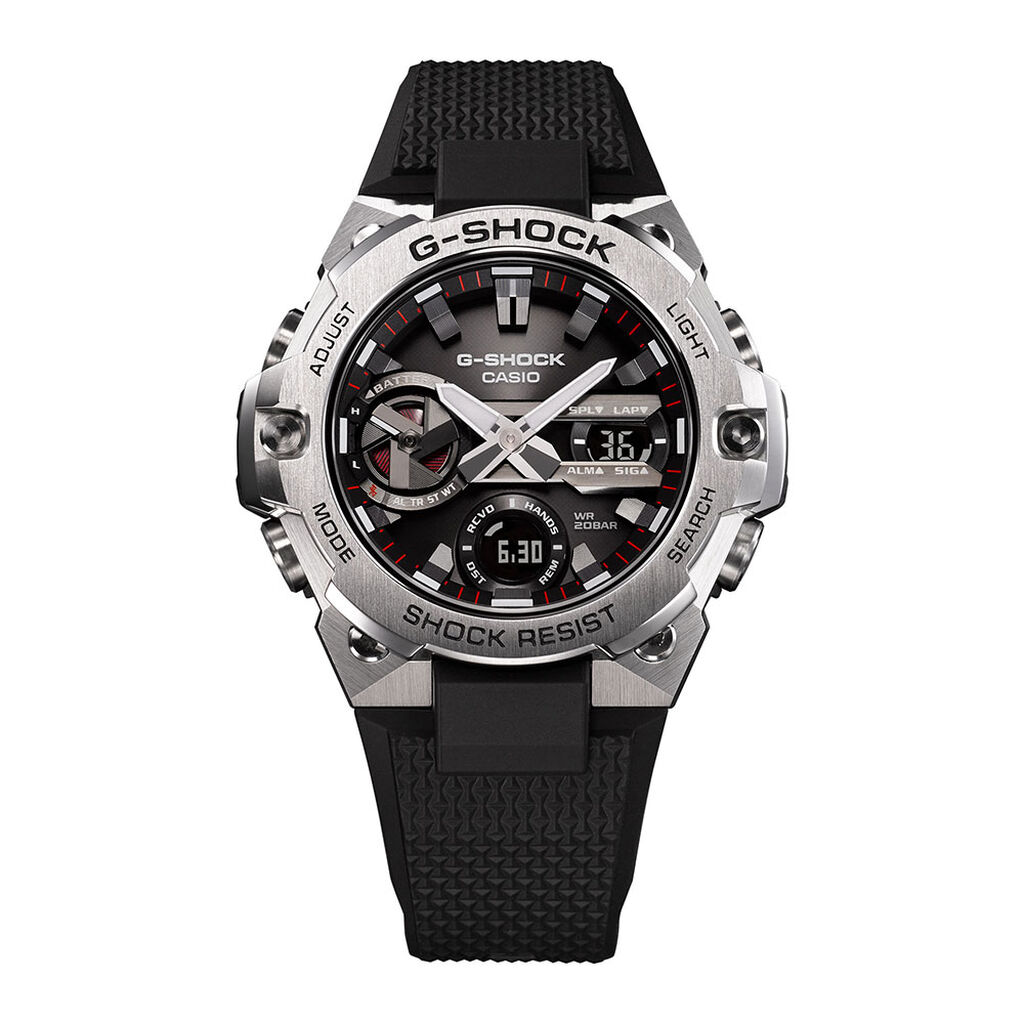 Montre Hybride Casio G-shock G-steel Noir - Montres connectées Homme | Marc Orian