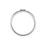 Bague Gaetane Acier Blanc - Bagues Homme | Marc Orian