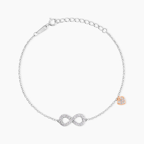Bracelet Nella Argent Blanc Oxyde De Zirconium - Bracelets fantaisie Femme | Marc Orian