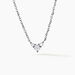 Collier Sorelle Argent Blanc Diamant Synthétique - Colliers solitaires Femme | Marc Orian